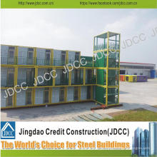 Construcción de viviendas de estructura de acero ligera modular de bajo costo